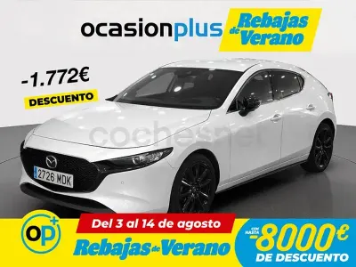 Usado Mazda 3 Homura-Line 122 CV (89 kW) 2023 Blanco Berlina
