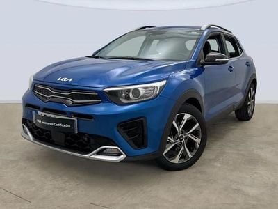 Käytetty Kia Stonic GT-Line 100 HP (73 kW) 2021 Sininen Katumaasturi