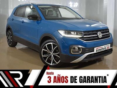 Azul Usado 2020 VW T-Cross Sportline SUV | 21.800 € (Precio justo)