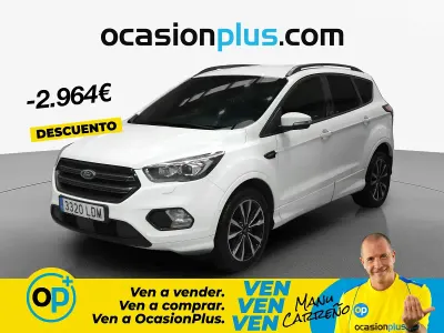 Usado Ford Kuga ST-Line 150 CV (110 kW) 2019 Blanco SUV
