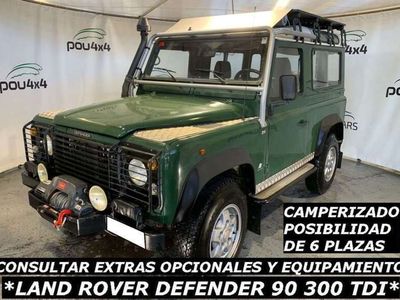 Usado Land Rover Defender 111 CV (81 kW) 1994 Verde SUV