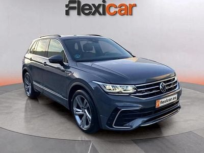 Usado VW Tiguan R-line 150 CV (110 kW) 2021 Gris SUV