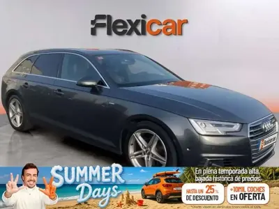 Usado Audi A4 190 CV (139 kW) 2017 Gris Familiar