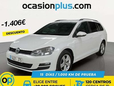 Usado VW Golf VII Advance 150 CV (110 kW) 2016 Blanco Familiar
