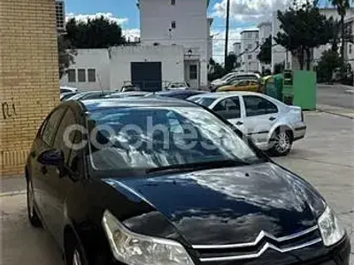 Käytetty Citroën C4 90 HP (66 kW) 2008 Musta Sedan