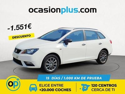 Blanco Usado 2015 Seat Ibiza ST Reference Familiar | 7450 € (Precio justo)
