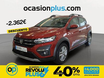 Usado Dacia Sandero Comfort 91 CV (66 kW) 2021 Rojo