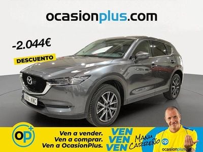 Usado Mazda CX-5 165 CV (121 kW) 2018 Gris SUV