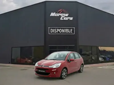 Usado Citroën C3 Exclusive 92 CV (67 kW) 2014 Granate Berlina