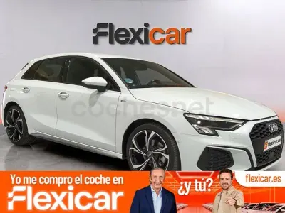 Usado Audi A3 S-Line 150 CV (110 kW) 2023 Blanco Berlina