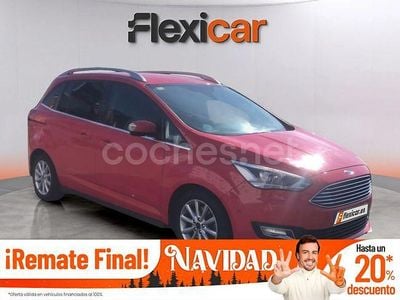Rojo Usado 2016 Ford Grand C-Max Trend Monovolumen | 10.190 € (Precio justo)
