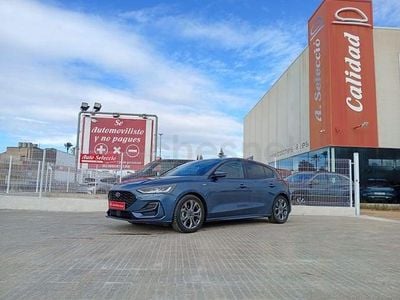Usado Ford Focus ST-Line 125 CV (91 kW) 2023 Azul Berlina
