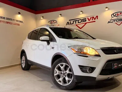 Usado Ford Kuga Trend 140 CV (102 kW) 2010 Blanco SUV