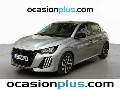 Usado Peugeot 208 Active 102 CV (75 kW) 2024 Gris Utilitario