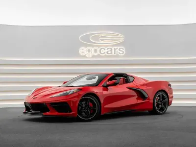 Usado Chevrolet Corvette 2021 Rojo Descapotable
