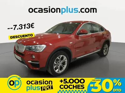 Brugt BMW X4 184 HK (135 kW) 2017 Rød SUV