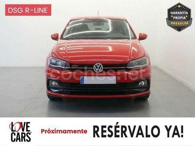 Rojo Usado 2021 VW Polo R-line Berlina | 17.500 € (Precio justo)