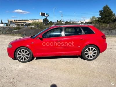 Käytetty Audi A3 S-Line 140 HP (102 kW) 2006 Punainen Viistoperä