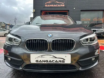 Usado BMW 116 Sport Line 116 HP (85 kW) 2018 Cinzento Citadino