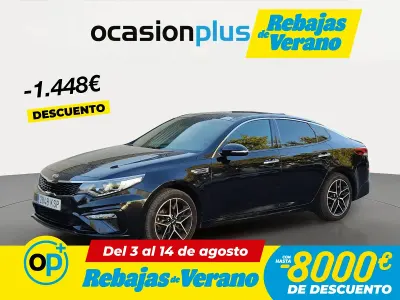 Usado Kia Optima GT-Line 136 CV (100 kW) 2018 Negro Berlina
