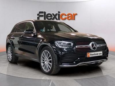 Usado Mercedes GLC220 194 CV (142 kW) 2021 Negro SUV