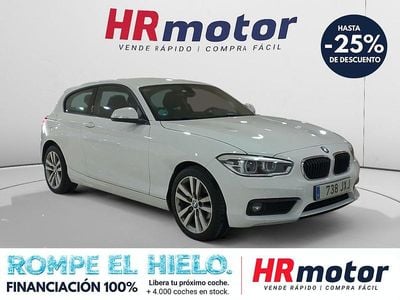 Usado BMW 116 Advantage 116 CV (85 kW) 2017 Blanco Utilitario
