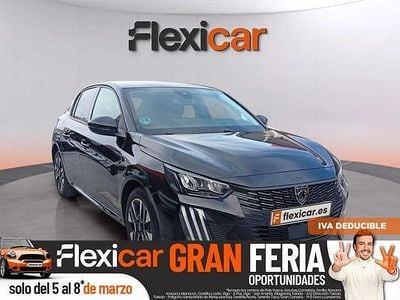 Usado Peugeot 208 Allure 100 CV (73 kW) 2025 Negro Utilitario