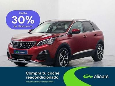 Usado Peugeot 3008 Allure 131 CV (96 kW) 2018 Rojo SUV