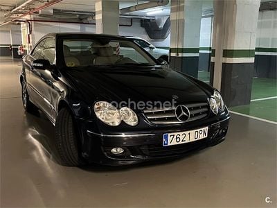 Usado Mercedes CLK200 Elegance 163 CV (119 kW) 2005 Negro Coupe