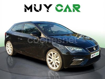 Negro Usado 2018 Seat Leon FR Berlina | 13.480 € (Buen precio)