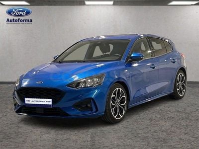 Brugt Ford Focus ST-Line 125 HK (91 kW) 2022 Blå Sedan
