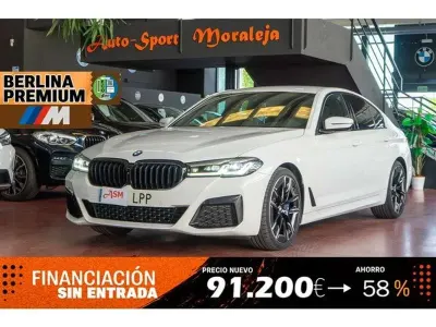 Usado BMW 540 Comfort Edition 333 CV (244 kW) 2021 Blanco Berlina