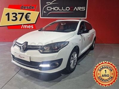 Usado Renault Mégane III LIMITED 115 CV (84 kW) 2015 Blanco Familiar