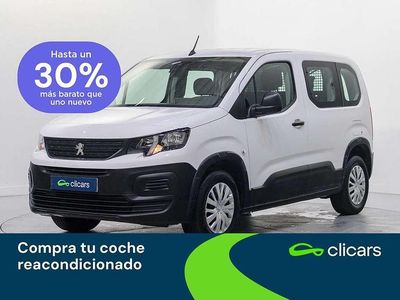Usado Peugeot Rifter Active 102 CV (75 kW) 2021 Blanco Monovolumen