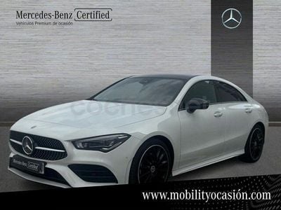 Usado Mercedes CLA220 AMG line 190 CV (139 kW) 2024 Digital white  metallic paint Berlina