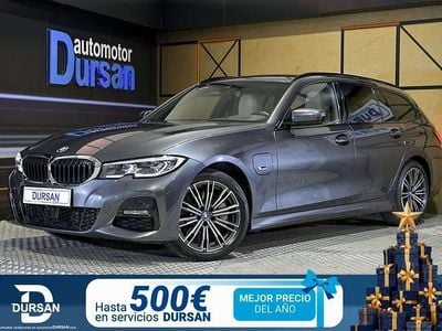 Gris Usado 2022 BMW 330e Familiar | 33.290 € (Precio justo)