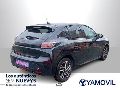 Usado Peugeot 208 Allure 100 CV (73 kW) 2023 Negro Utilitario