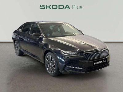 Usado Skoda Superb SportLine 218 CV (160 kW) 2023 Negro Berlina