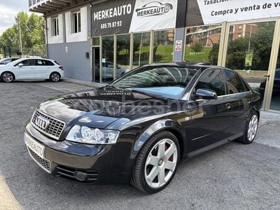 Usado Audi S4 344 CV (253 kW) 2004 Gris / plata Berlina