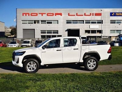 Usado Toyota HiLux 150 CV (110 kW) 2021 Blanco Pickup/Camioneta