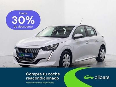 Usado Peugeot 208 Active 102 CV (75 kW) 2021 Blanco Utilitario