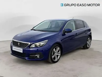Usado Peugeot 308 Allure 131 CV (96 kW) 2020 Azul Utilitario