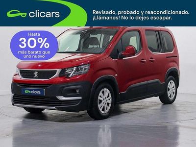Usado Peugeot Rifter Active 102 CV (75 kW) 2019 Rojo Monovolumen