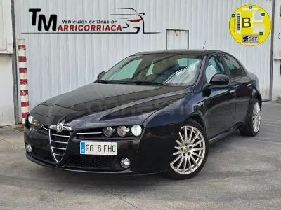 Usado Alfa Romeo 159 150 CV (110 kW) 2006 Negro Berlina
