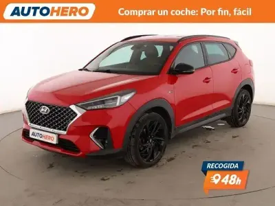 Usado Hyundai Tucson N Line 136 CV (100 kW) 2019 Rojo SUV