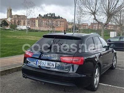 Usado Audi A6 177 CV (130 kW) 2013 Negro Familiar