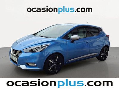 Usado Nissan Micra S 90 CV (66 kW) 2017 Azul Utilitario