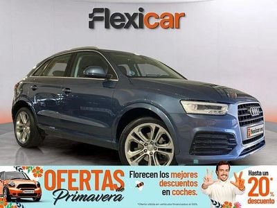 Usado Audi Q3 150 CV (110 kW) 2018 Azul SUV