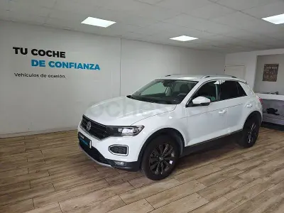 Usado VW T-Roc Sportline 150 CV (110 kW) 2018 Blanco SUV