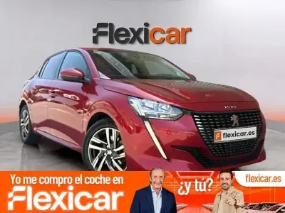 Usado Peugeot 208 Allure 100 CV (73 kW) 2020 Rojo Utilitario